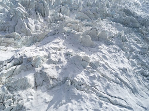 Preview: Aerial view of fossil glacier in Tibet,China