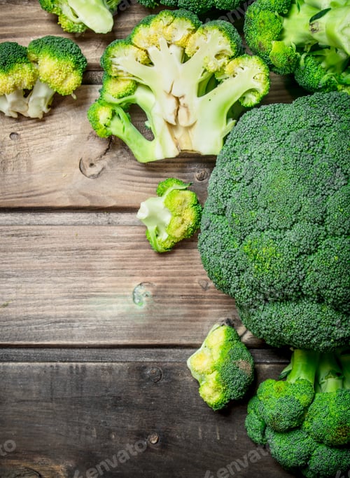 Preview: Fresh cut broccoli.