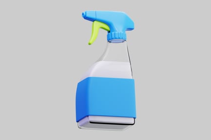 Preview: Stylized 3D Cleaning Spray Bottle