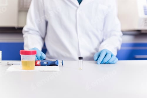 Preview: Scientist in lab