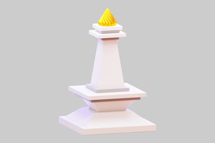 Preview: Monas National Monument Indonesian Landmark