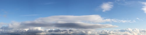 Preview: View of Cloudscape during a cloudy blue sky sunny day