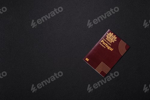 Preview: International passport of a citizen of Portugal