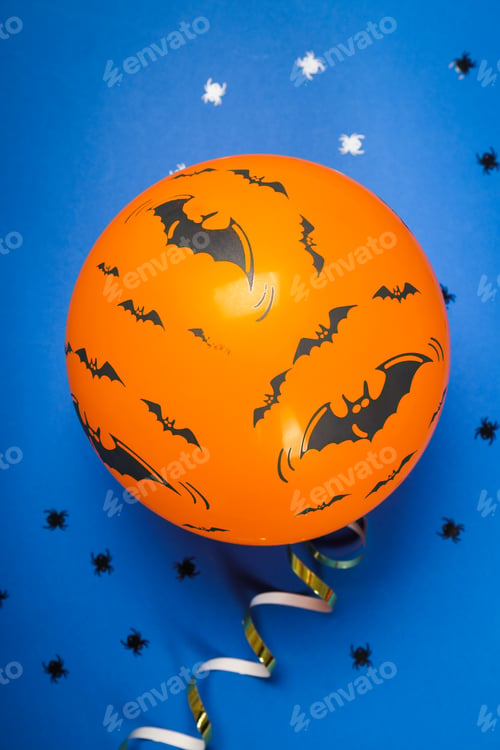 Preview: Concept of Halloween mood, Halloween vibes balloons