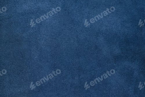 Preview: Close up blue color crumpled leather texture background