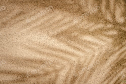 Preview: Tropical beach sand with shadows