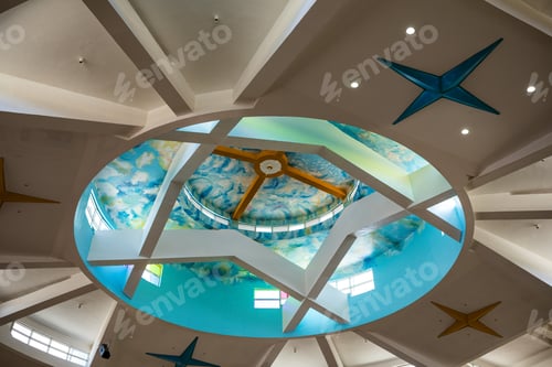 Preview: Architectural buildings interiors indoors structural design shapes patterns