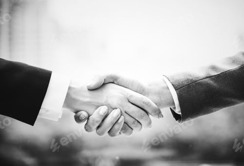 Preview: A close up of a business handshake
