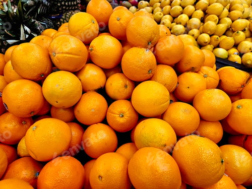 Preview: Market produce in grocery store for retail sale.