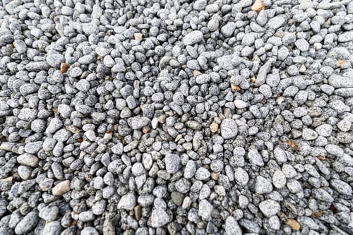Preview: Smooth Granite Pebbles Background - Natural Grey Stone Texture