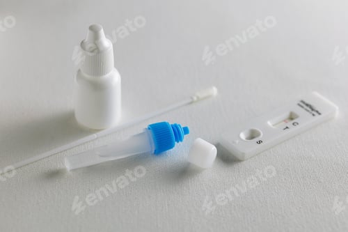 Preview: Self-diagnosis kit for covid-19 virus at home and at work