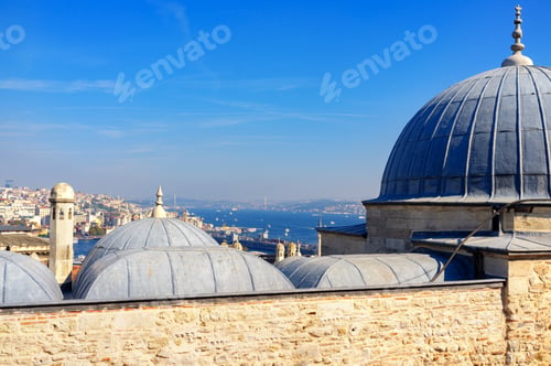 Preview: View of Istanbul from the observation deck at the Suleymaniye Mosque