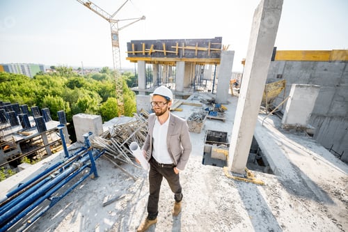 Preview: Man on the structure outdoors