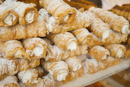 Preview: Come and try our absolutely delicious creamfilled pastries, now available for sale at our bakery