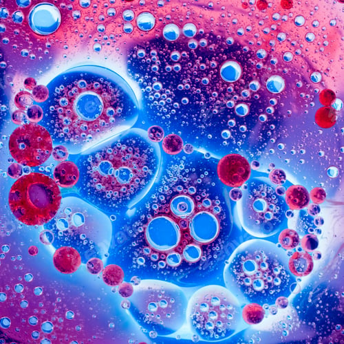 Preview: crazy red blue circles