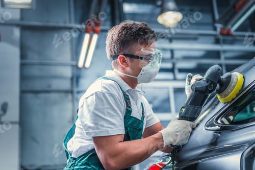 Preview: Worker in overalls