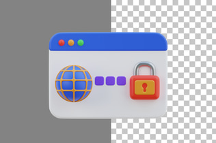 Preview: Private Network 3D Icon