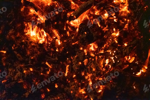 Preview: burning ashes texture with a big contrast