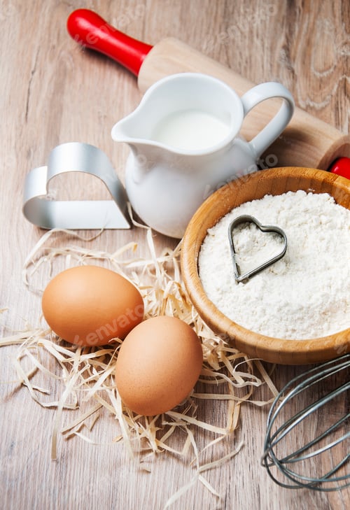 Preview: Baking ingredients