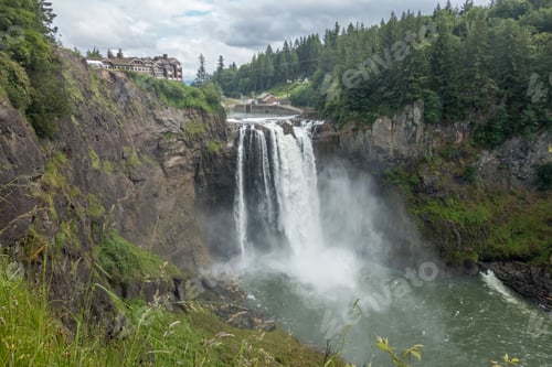 Preview: Water Explodes Into A Waterfall In Snoqualmie, Washington.