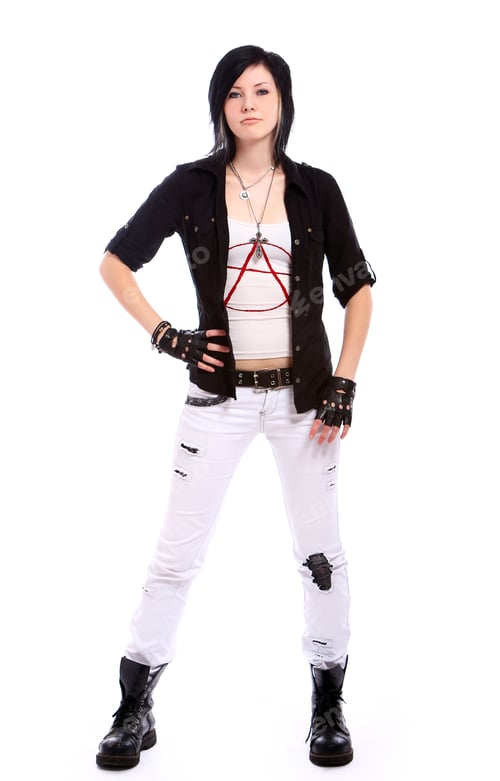 Preview: Young punk girl