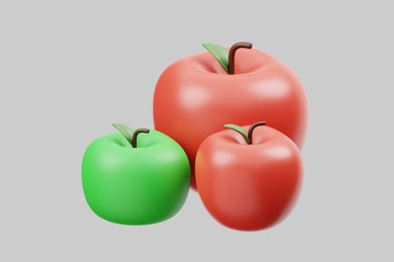 Preview: Farm apples set