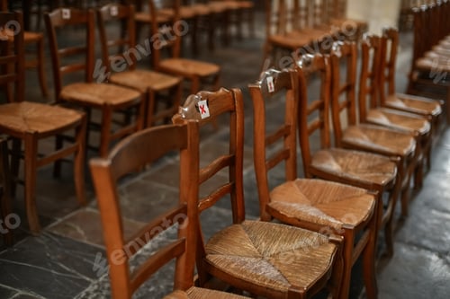 Preview: Chairs in a church