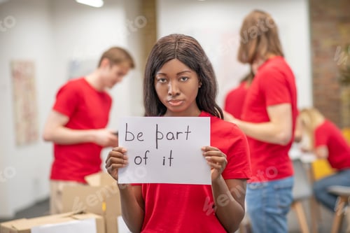 Preview: Young volunteers encouraging people to donate