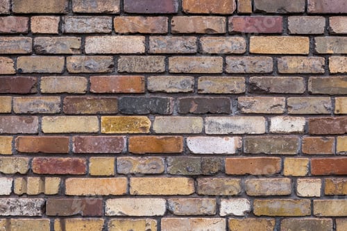 Preview: Brick texture colorful wall or floor