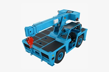 Aperçu: Grue de pont de transport - Équipement lourd industriel