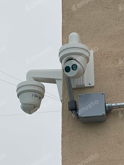 Preview: Cameras are installed at a public facility to prevent theft and ensure security