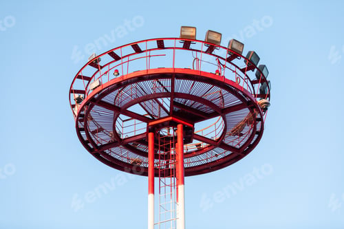 Preview: Lighting tower at the airport