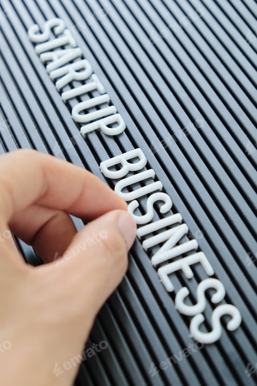 Preview: start up business concept background