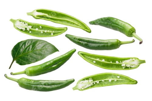 Preview: Numex Sandia green chiles, paths