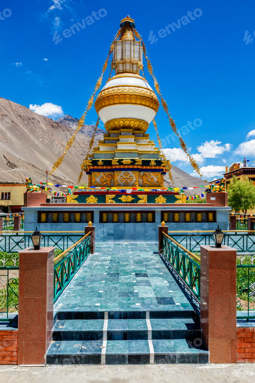 Preview: Buddhist gompa in India