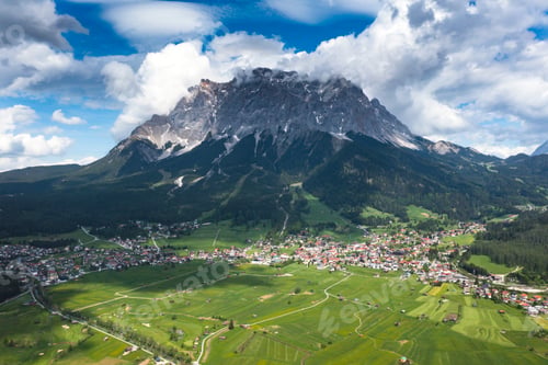 Preview: Colorful summer panorama of Austrian Alps, Reutte district, state of Tyrol, Austria, Europe.