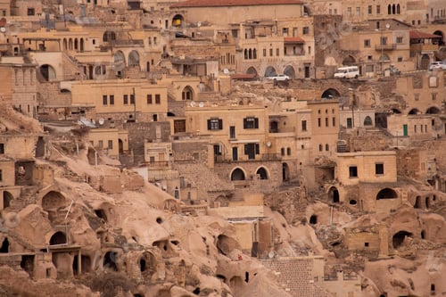 Preview: Cappadocia cave houses carved into the rocks