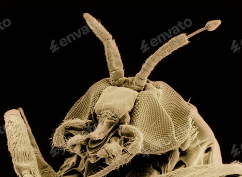 Preview: Adult Black Fly with parasite Onchocerca volvulus