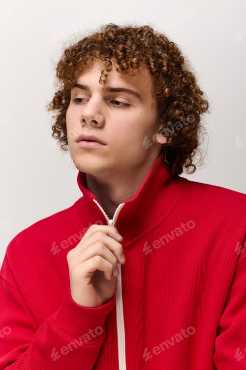 Preview: Teenager showcases vibrant fashion style with confidence and flair in a modern look