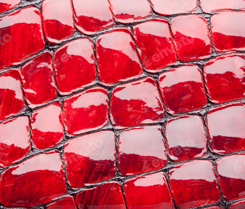 Preview: Red artificial leather