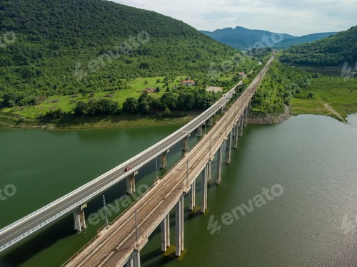 Preview: Wonderful Rocks or Chudnite Skali. Aerial view