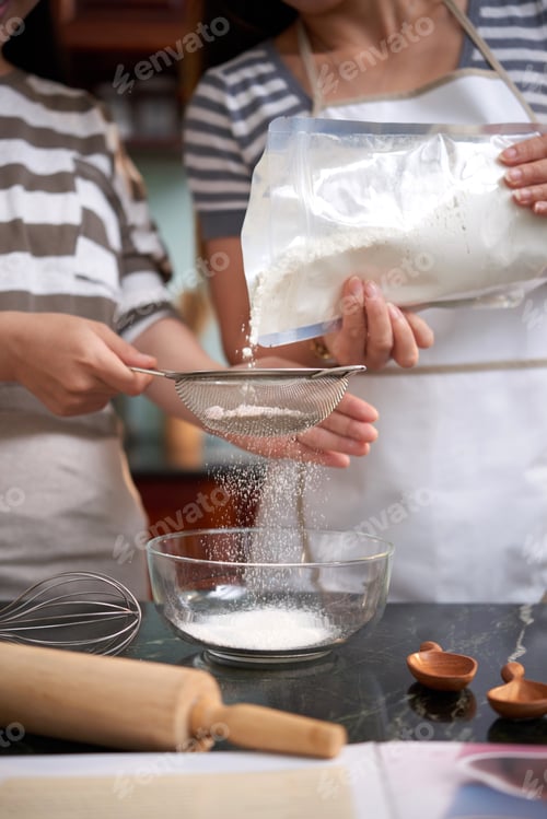 Preview: Women Sieving Flour