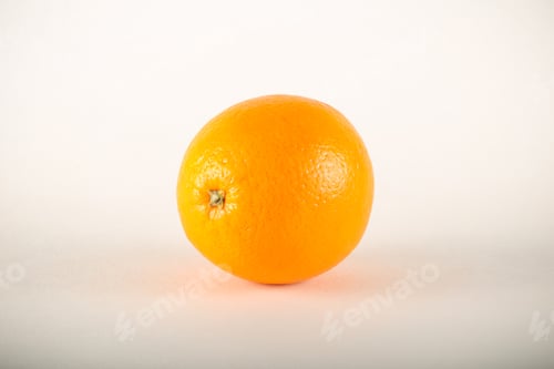 Preview: Orange And Orange Juice In A Mirror