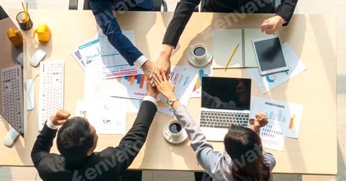 Preview: Group of Business People Diverse Meeting and Working in the Office, Seminar Concept