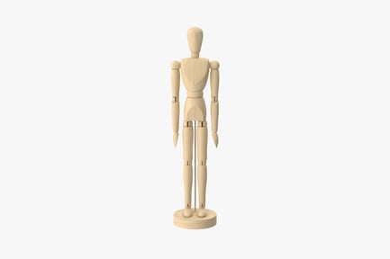 Preview: Articulated Wooden Mannequin
