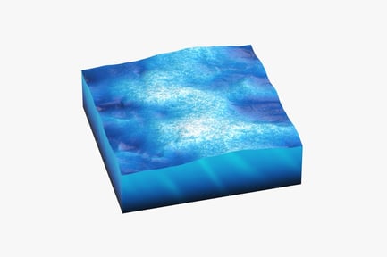 Preview: Ocean Water Section with Surface Detail