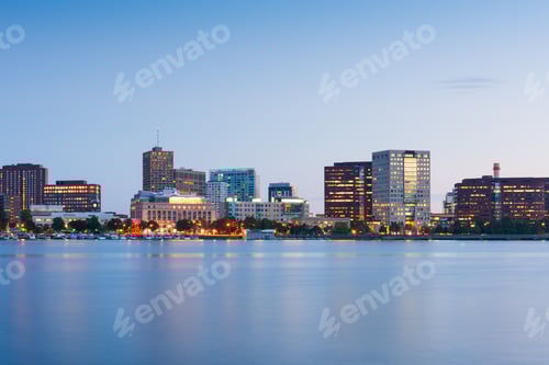 Preview: Cambridge, Massachusetts, USA Skyline on the River