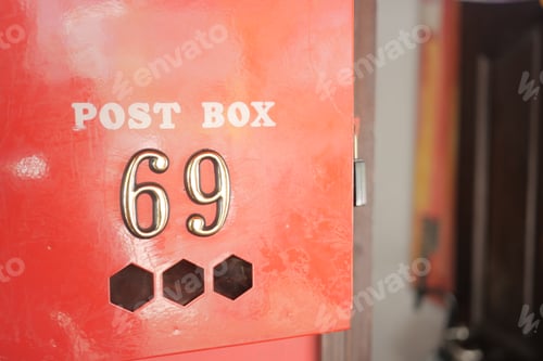 Preview: Mail red mailbox postbox letter
