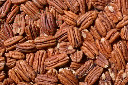 Preview: Pecan nut background. Healthy food