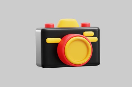Preview: Retro toy camera artwork